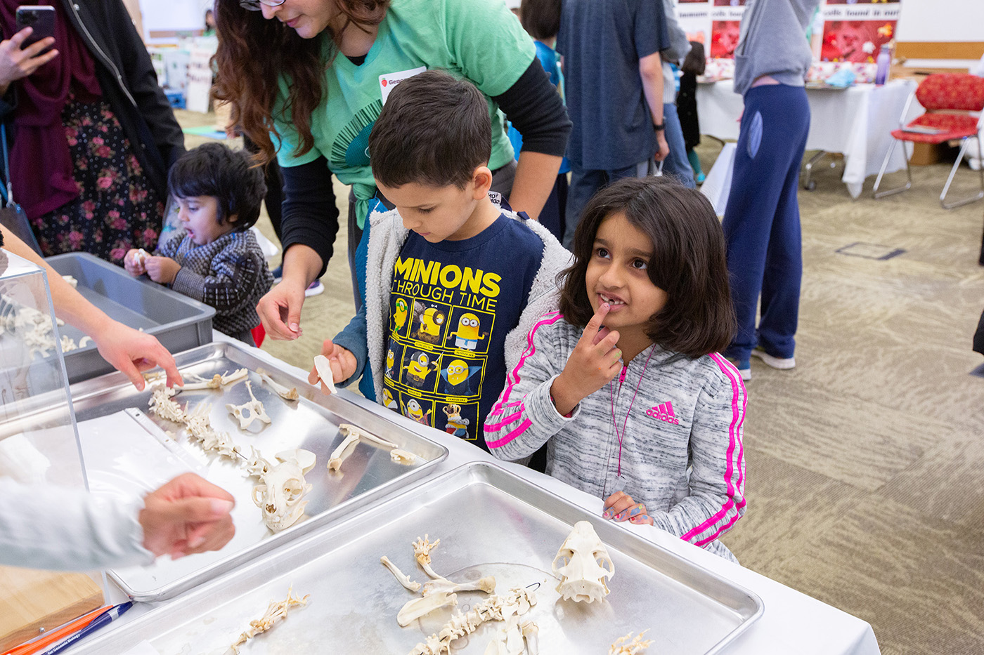 Genome Day 2023, skeleton puzzle