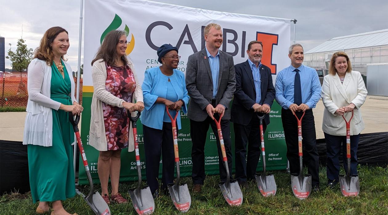 Ground Broken for CABBI Greenhouse