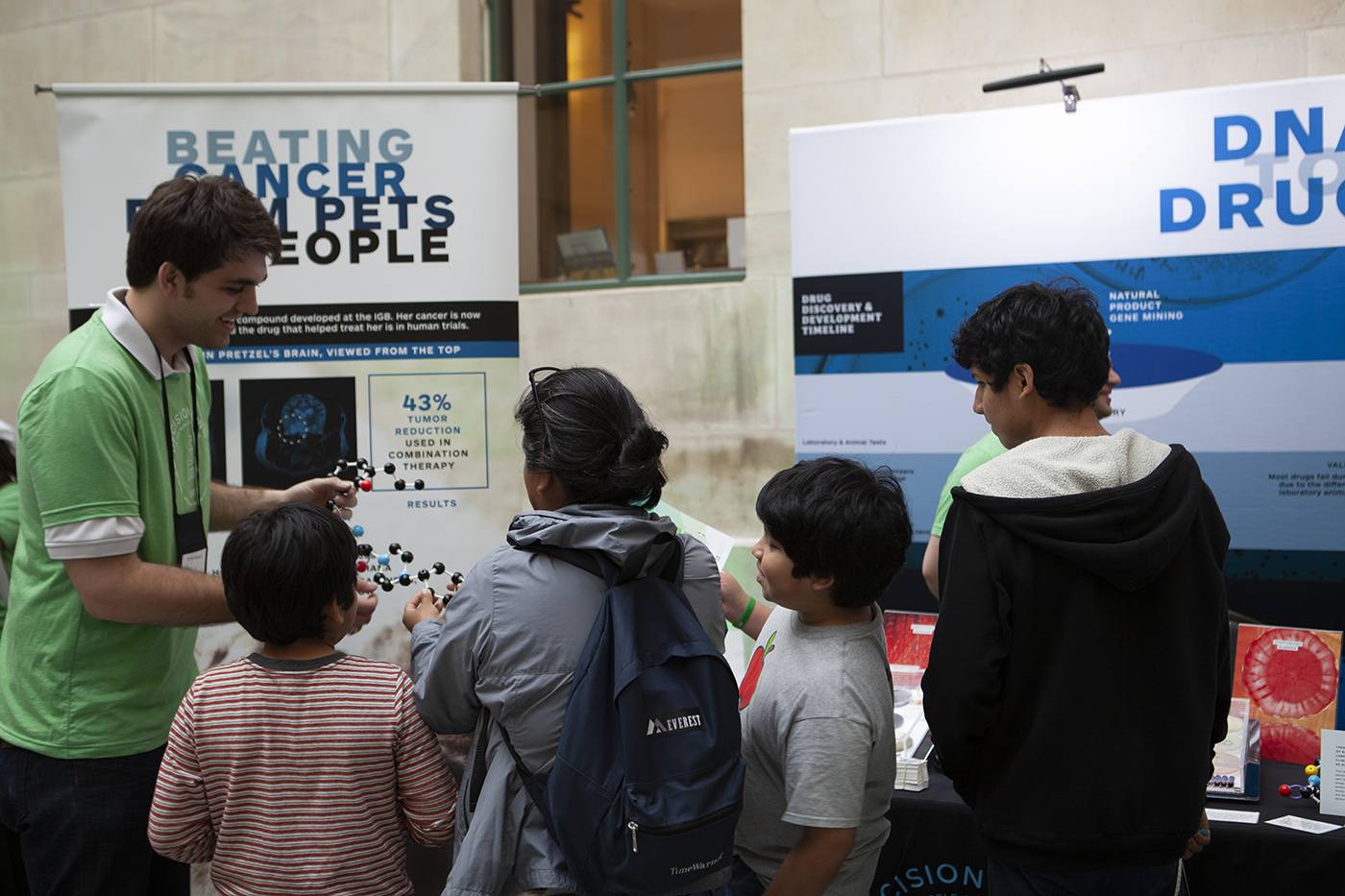 Family Science Day at the NAS Building: DecisionTown in the World of Genomics, 2019