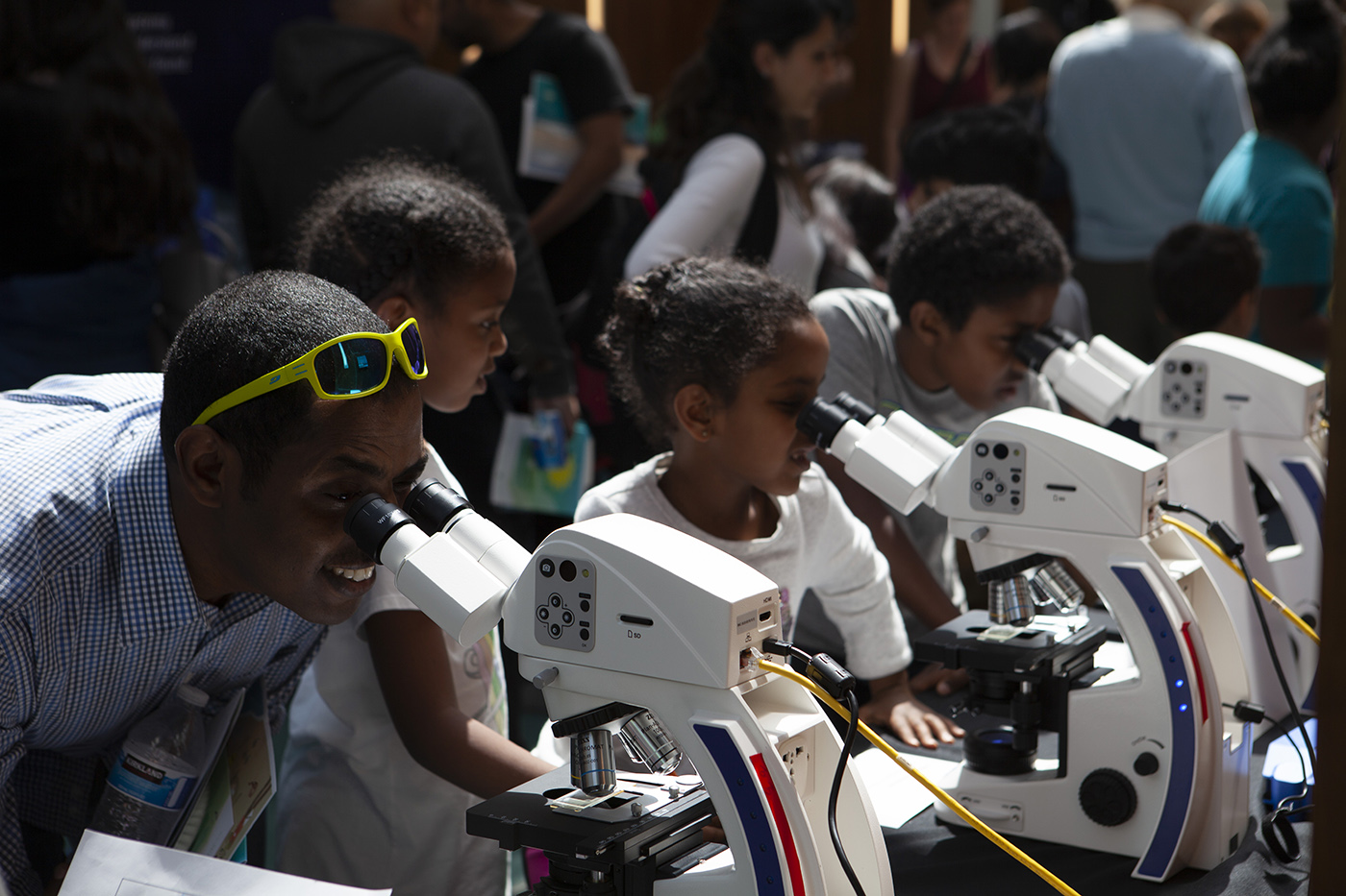 Family Science Day at the NAS Building: DecisionTown in the World of Genomics, 2019