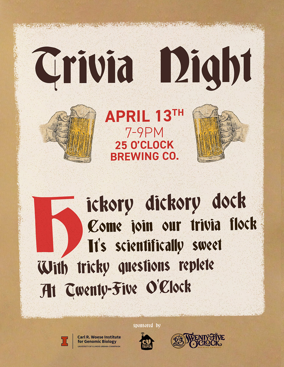 Trivia night flyer