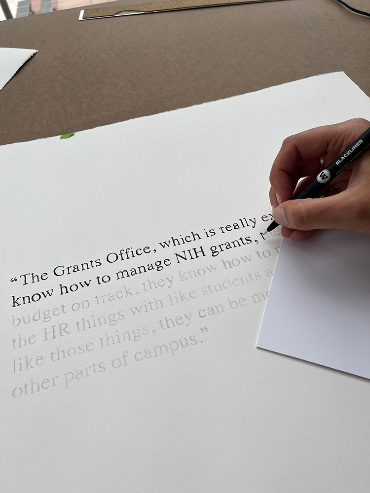 Art of Science behind the scenes