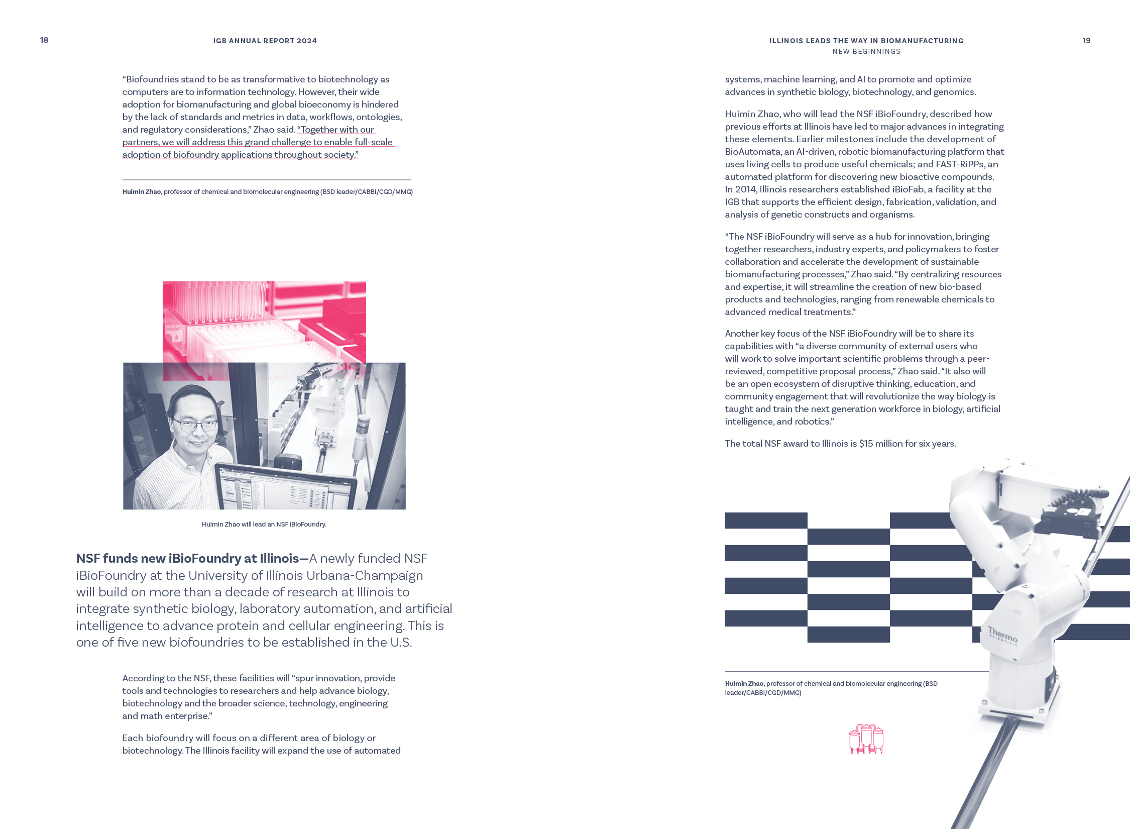 New beginnings stories, Illinois leads the way in biomanufacturing