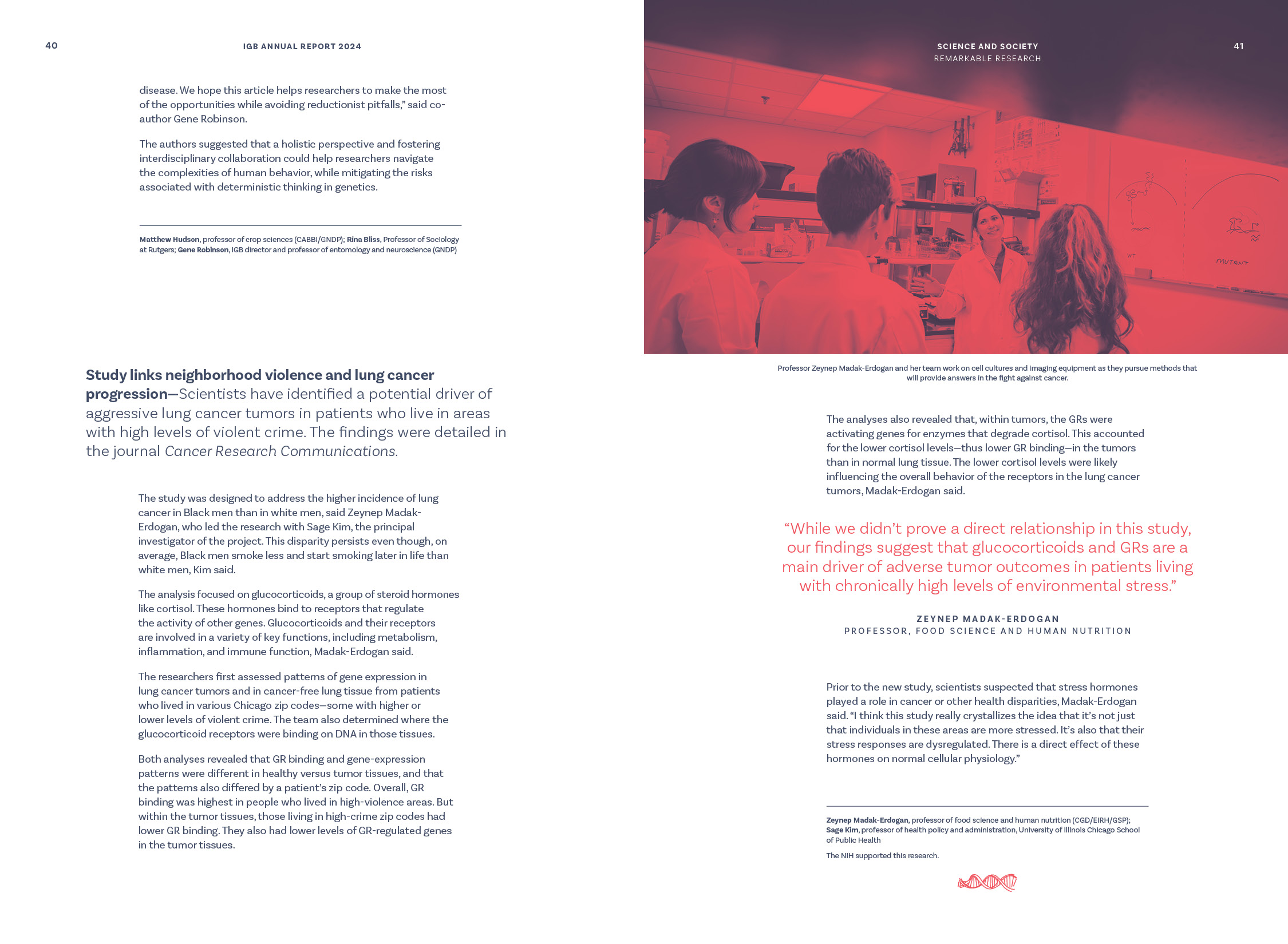 Remarkable Research stories, Science and society