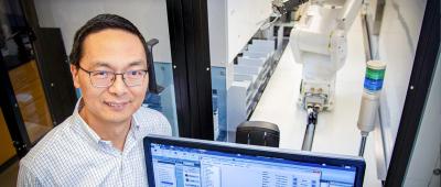 Chemical and biomolecular engineering professor Huimin Zhao will lead a National Science Foundation iBioFoundry at the University of Illinois Urbana-Champaign. 